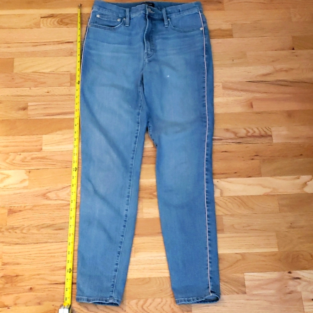 J. Crew High-rise Toothpick Jeans